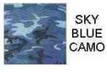 T-shirt, Sky blue camo